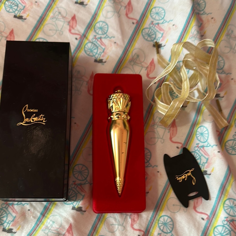 Christian Louboutin Gold Lipstick